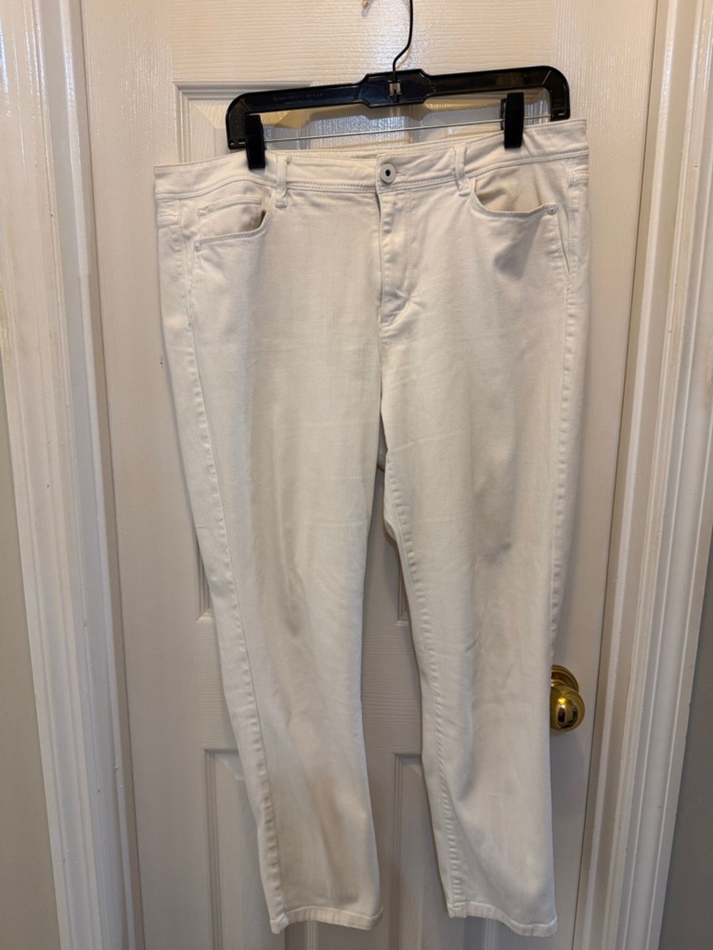 J. Jill White Skinny Jeans
